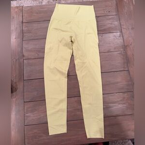 Aerie Yellow High-Waisted Leggings